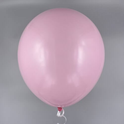 Latexballon -Pastell Rosa 30 cm gefüllt mit Helium