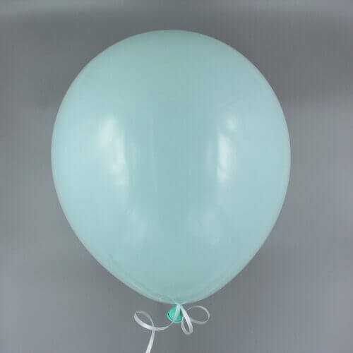 Latexballon -Pastell Türkis 30 cm gefüllt mit Helium