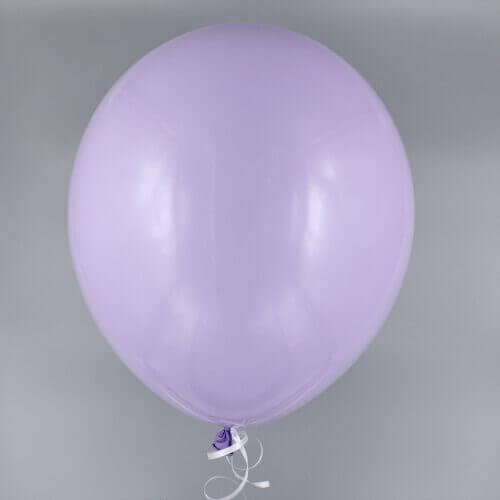 Latexballon -Pastell Lila 30 cm gefüllt mit Helium