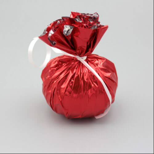 Ballongewicht rot aus recycelten Materialien