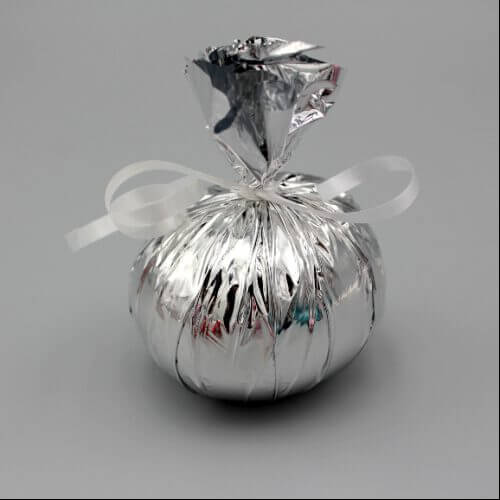 Ballongewicht Silber aus recycelten Materialien