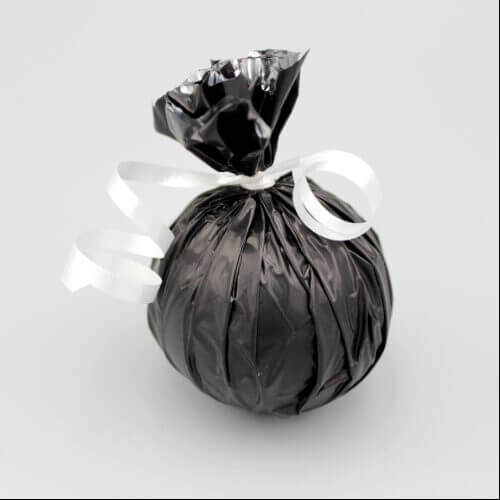 Ballongewicht Schwarz aus recycelten Materialien