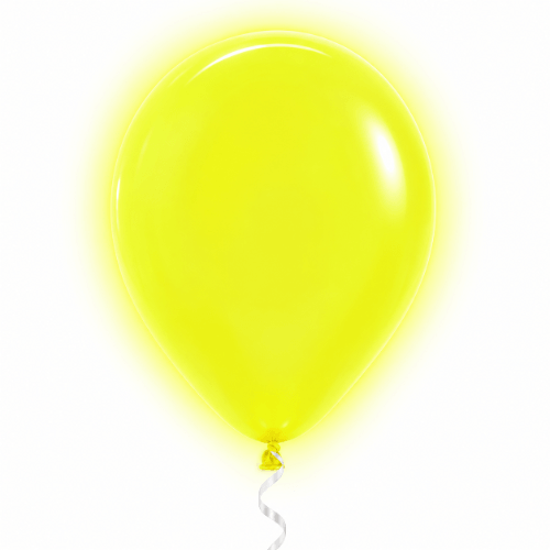 Geld Neon – Latexballon 30 cm, mit Helium gefüllt