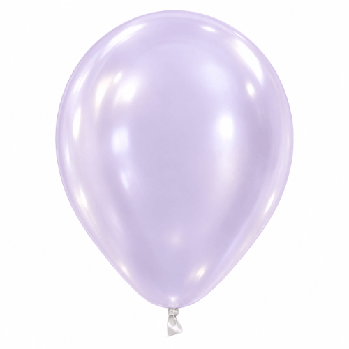 Lila Perlmutt– Latexballon 30 cm, mit Helium gefüllt