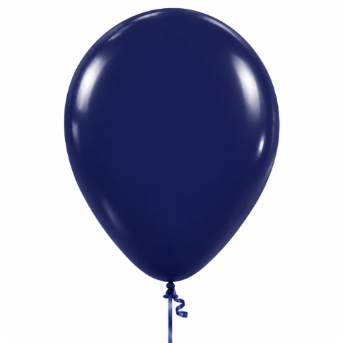 Marine Blau – Latexballon 30 cm, mit Helium gefüllt