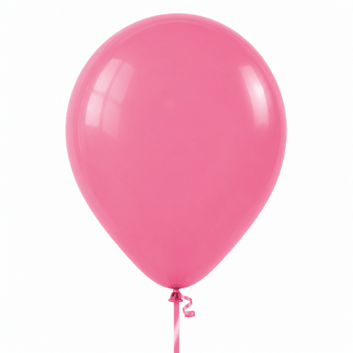 Rosa – Latexballon 30 cm, mit Helium gefüllt
