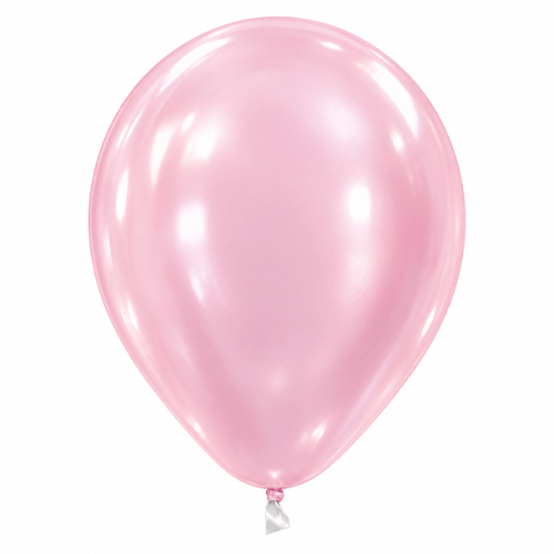 Rosa Perlmutt – Latexballon 30 cm, mit Helium gefüllt