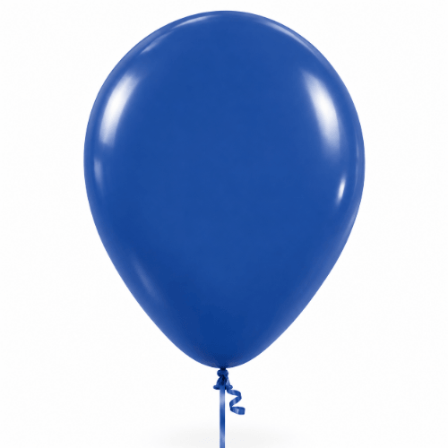 Royalblau – Latexballon 30 cm, mit Helium gefüllt