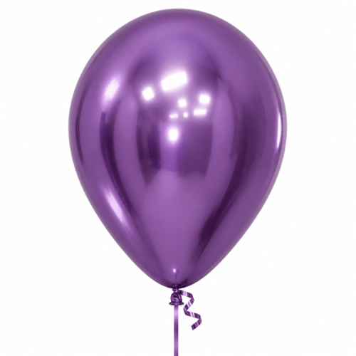 Violett Chrom – Latexballon 30 cm, mit Helium gefüllt